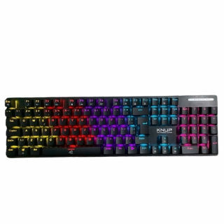 TECLADO MECANICO E MOUSE GAMER COM FIO KP-TE131 MADSET KNUP PRETO